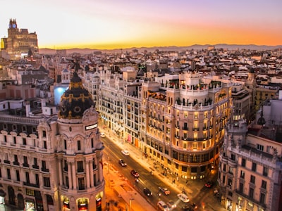 Madrid cityscape