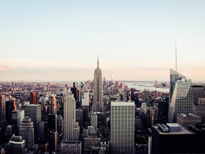 Manhattan aerial view